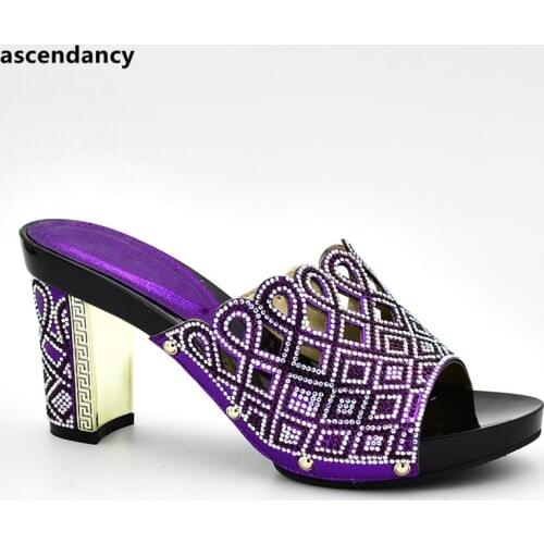 Latest Design Summer High Heeled Shoes for Women Ladies Sandals with Heels Luxury Sandals Women Party Pumps with Rhinestone