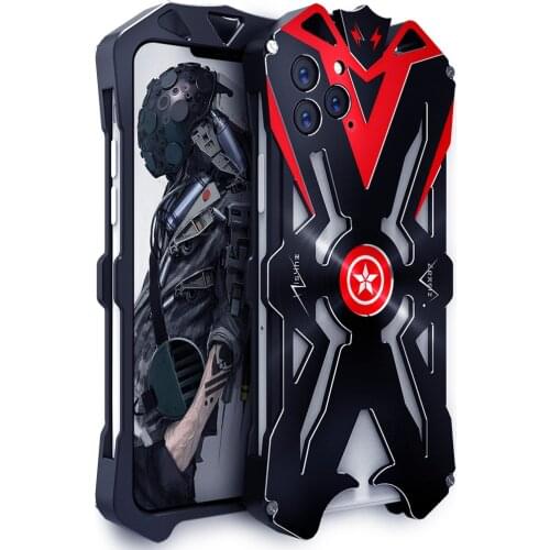 Shockproof Aluminum Metal Body Fundas Cover for iPhone11 iPhone11pro iPhone 11 Pro Max 11pro 11max Case Coque Shell Housing