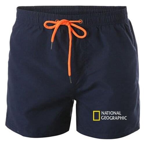 National Geographic Mens Swim Shorts Trunks Beach Board Shorts Swimming Pants Swimsuits Mens Running Sports Surffing Shorts