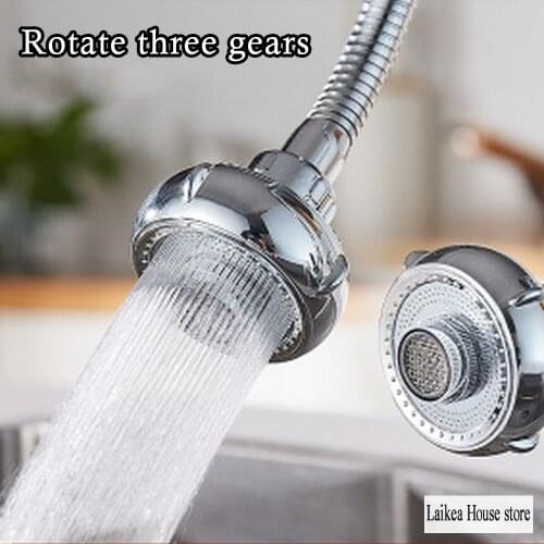 Kitchen Faucet Universal Bubbling Water-saving Faucet Shower Head Filter Nozzle Connector Adapter Household Kitchen Accessories