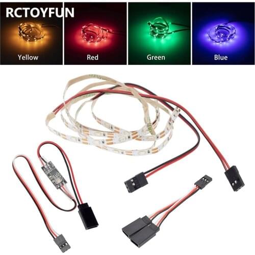 LED light Bar for RC Fixed Wing Aircraft AR Wing Drone Model Car Truck Remote Control Car Upgrade Accessories