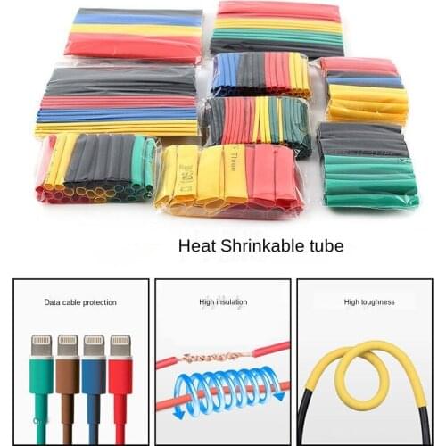 Wiring Harness Cable Protection Heat Shrinkable Tube Insulation Sleeve Charging Line Data Line Protection Wire Wiring Household