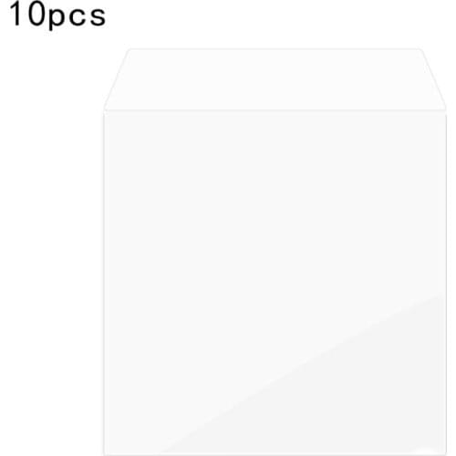 10Pcs/Bag PVC Double-sided Record Protective Sleeves Flat Open Top Bag Cover for 12'' Double LP 2LP Vinyl Records