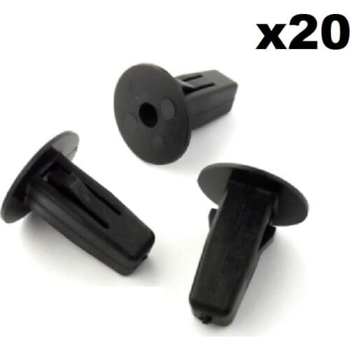 20x For Toyota & Lexus Screw Mounting Grommet- Bumpers, Aprons, Side skirts