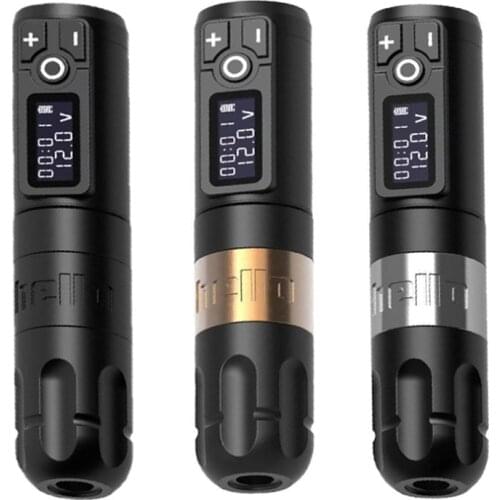 Wireless Tattoo Machine Pen Swiss Motor Permanent Makeup Rotary Tattoo Machine Cartridge Tattoo Gun Tattoo Supplies