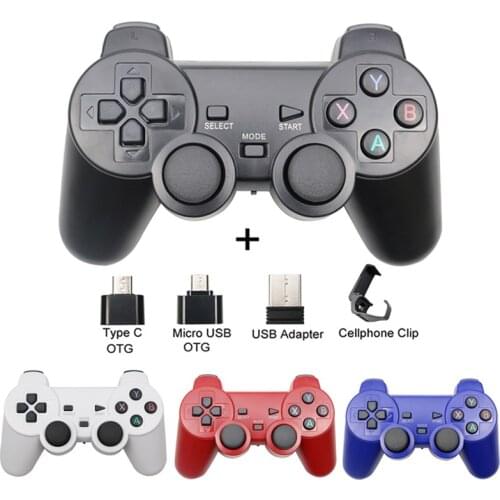 2.4G Wireless Gamepad USB Controller for PS3 Game Joypad Joysitck For Android Phone & TV & Windows Vista/7/8/10