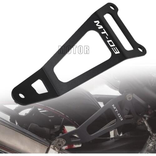 CNC Aluminum Rear Footrest Foot Pegs Bracket Kits Motorcycle For YAMAHA MT03 MT 03 2015-2021 2020 2019 2018 2016 2017 2015 MT-03