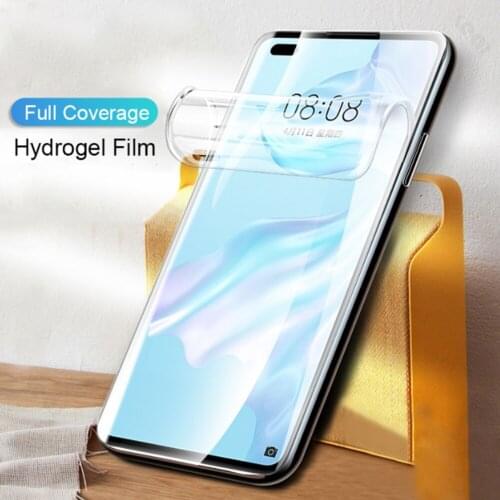 On Realme X50 5G Hydrogel Film For Oppo Realme X50 5G Screen Protector Full Cover Phone Film Protective Realme X50 Not Glass