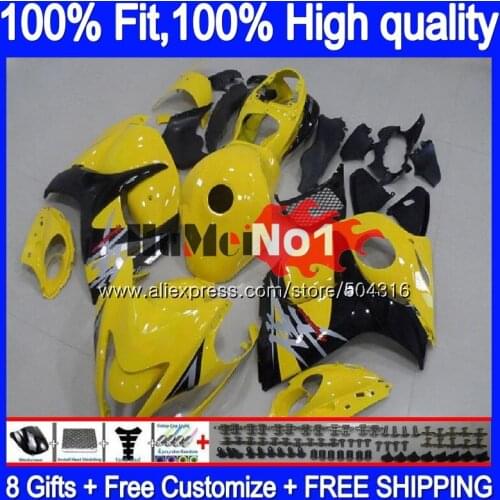Injection For SUZUKI Hayabusa GSXR 1300 GSXR-1300 29MC.20 GSXR1300 2008 2009 2010 2011 2012 08 09 10 11 12 Light yellow Fairing