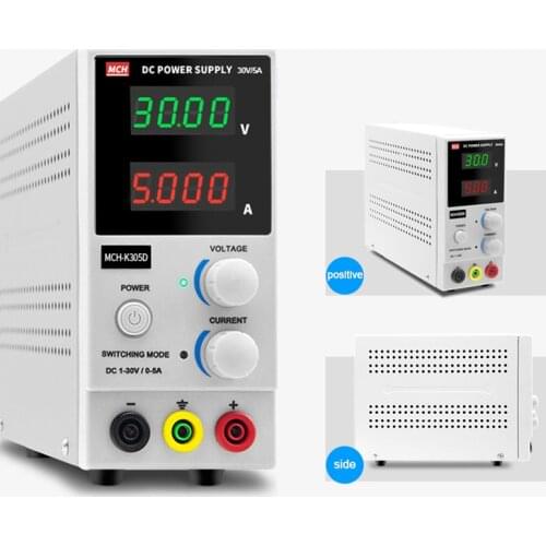 MCH-K305D Adjustable DC Power Supply 30V 5A Switching Power Supply Phone Repair Voltage Regulator 110V 220V Lab Power Supply