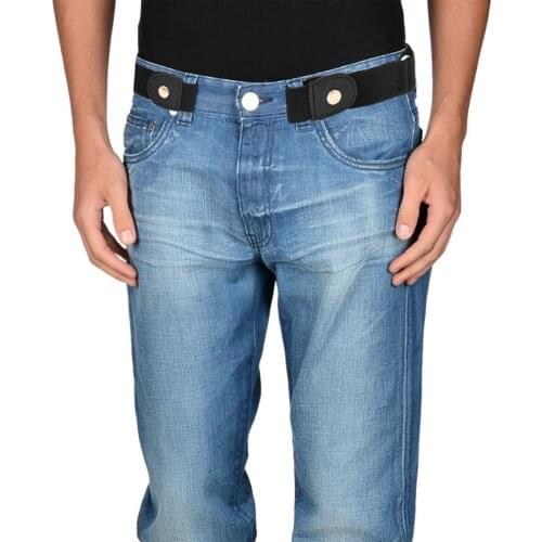 Easy Wear Invisible Belt Women Men Lazy Buckle-Free Elastic Waist Belt Stretchy Adjustable Waistband No Bulge Hassle Girdle Band