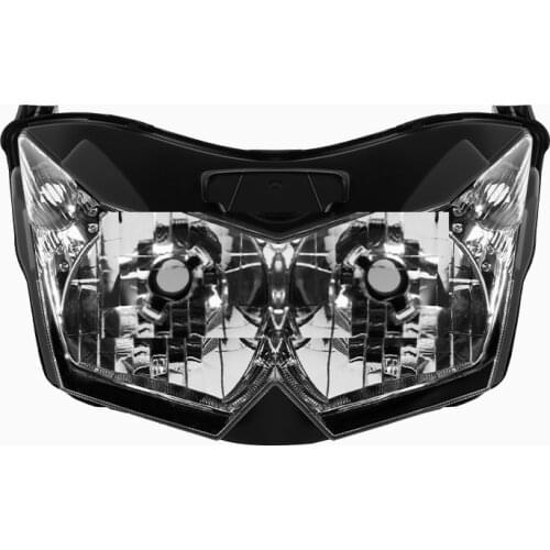 Motorcycle Front Clear Headlight Assembly House For Kawasaki Z750 ZR750L 2007-2010 Z1000 ZRT00B 2007-2009