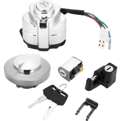 Ignition Switch Gas Cap Helmet Steering Lock Key for Honda VT600 Shadow 400 750