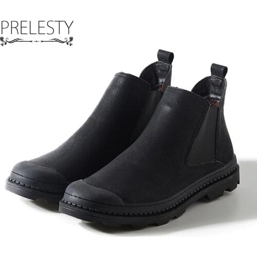 Мужские ботинки челси Prelesty China At AliExpress