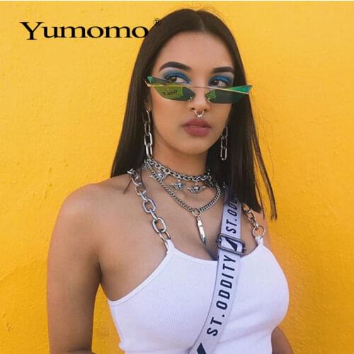 Cat Eye Sunglasses Women Luxury Brand Designer Vintage Transparent Sun Glasses Metal Female Retro Red Black Eyewear