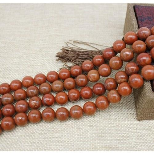 High quality Natural Redstone Beads 8 MM For Jewelry Making Charms Rondelle Spacer Bead Diy Bracelet Necklace Earrings Wholesale