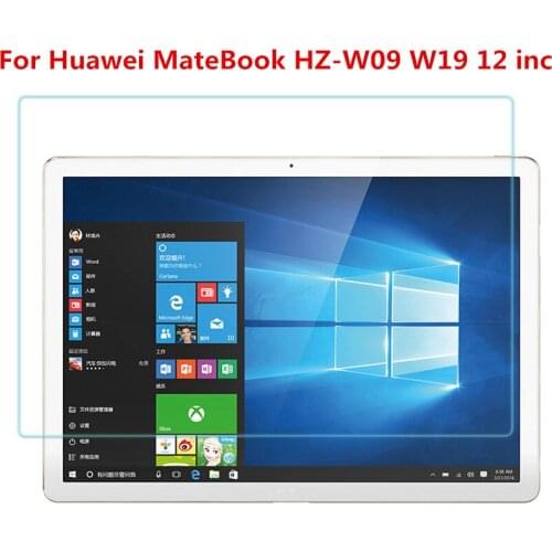 Tempered Glass For Huawei MateBook HZ-W09 W19 Mate Book 12 inch Screen Protector Tablet Protective Film