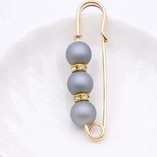 Fashion Elegant Brooch Pins Shawl Imitation Pearl Brooches For Women Dress Brooches Engagement Wedding Jewelry Accessories