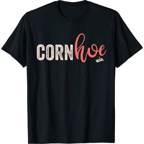 Cornhole Shirts For Women Funny Cornhole Premium T-Shirt Europe Top T-Shirts For Men Cotton Tops & Tees Printed On Brand New