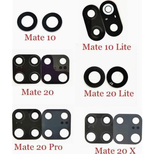 1x Rear Back Camera Glass Lens with Stickers for Huawei Mate 10 Lite 20 20 x 20 Lite Pro X