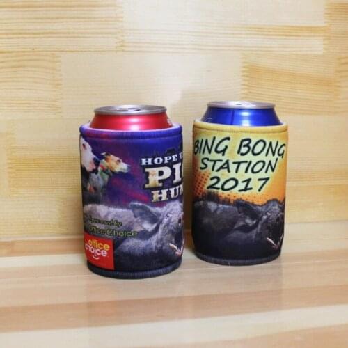 150pcs Covers For Beer Cans Neoprene Stubby Coolers Bag Insulated Ice Pack Gel Can Cooler Wedding Small Can Sleeve for Business