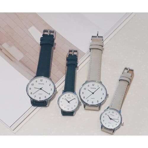 2 Sizes Ultra-Thin Simple Women Watches 2021 Ulzzang Fashion Brand Female Quartz Wrsitwatches Casual Couple Clock Gifts W9839