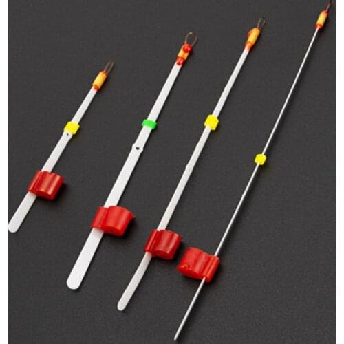 5Pcs/set Portable Mini Winter Ice Fishing Rod Top Tip Carbon Fiber Winter Fishing Pole