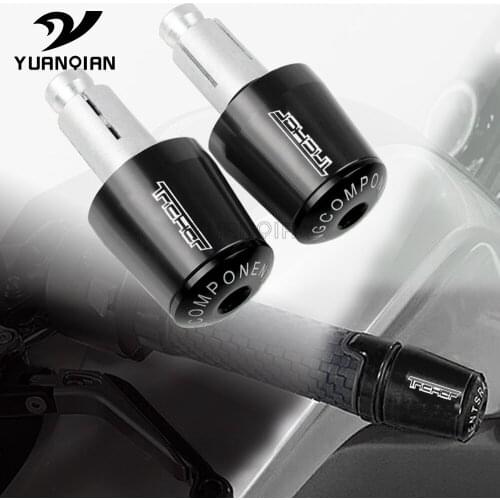 For YAMAHA XG250 TRICKER XG250TRICKER 1998-2018 Motorcycle CNC Aluminum Handlebar Grips Bar Ends Handle bar Grip Cap Slider