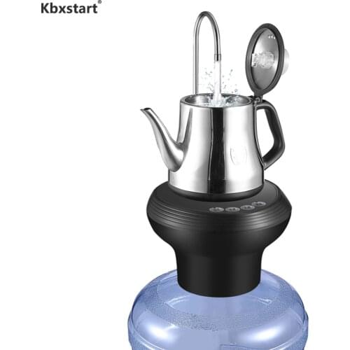 Bottle Water Pump Electric Drinking Water Pump 5 Gallon USB Charging Portable Water Dispenser Water Bottle Switch for Home