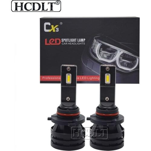 HCDLT High Bright Car LED Headlight Bulb H7 H1 H8 H11 Auto LED Headlamp 12V 24V 12000LM 6500K H4 9005 HB3 9006 HB4 LED Fog Lamp