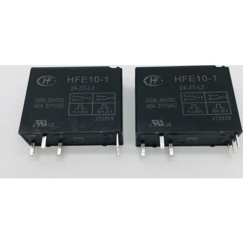 HFE10-1-24-ZT-L2 40A 277VAC relays