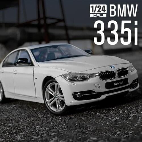 1:24 BMW 335i Alloy Car Model Diecast Toy Vehicle High Simitation Cars Toys For Children Kids Collect Gifts