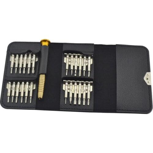 Mini Precision Screwdriver Set 25 in 1 Torx Screwdriver Opening Repair Tools Kit for game controller game console Camera Watch