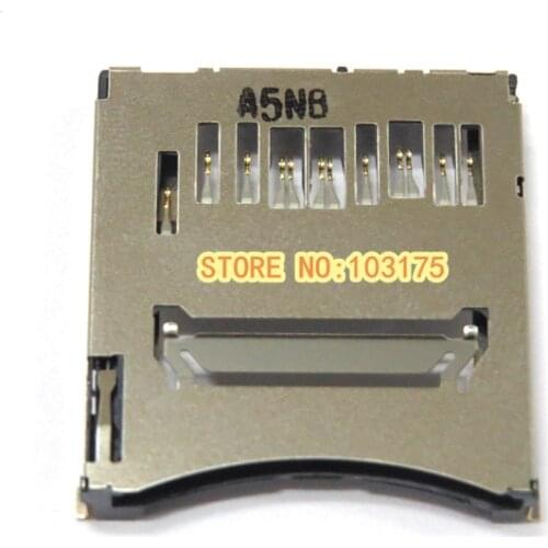 Original New SD memory card slot holder for Canon EOS 750D 760D Kiss X8i T6i SD Memory Card Slot Assembly camera repair parts