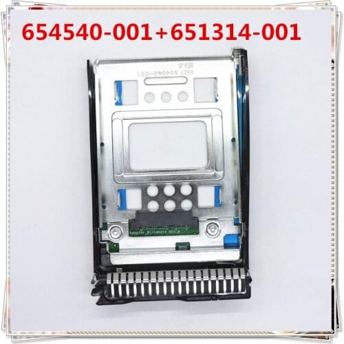 654540-001+651314-001 2.5" SSD TO 3.5" SATA CONVERTER HARD DRIVE BAY ASSY for gen8/gen9 server