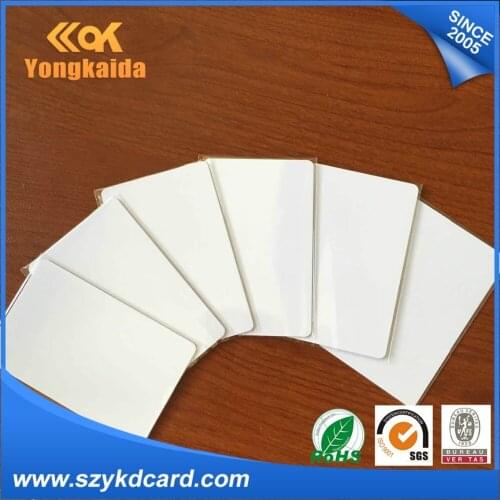 100pcs/lot 13.56Mhz MF1 M1 Re-writable Proximity Smart Card SMART Card For Access Control System