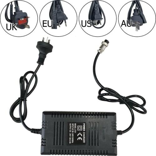 24V 1.8A Battery Charger For Electric Bicycle Scooter ATV Razor E300 Go Kart E-Bike US EU UK AU Plug Replenisher Hoverboard Part