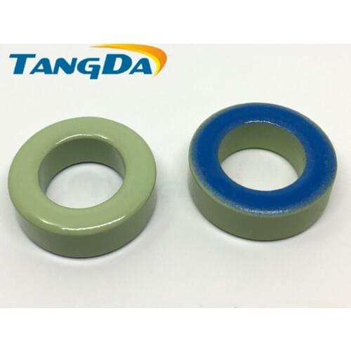 T130 52 Tangda Iron powder cores T130-52 OD*ID*HT 33*19*11mm 79nH/N2 75ue Iron dust core Toroid Core toroidal green blue AW