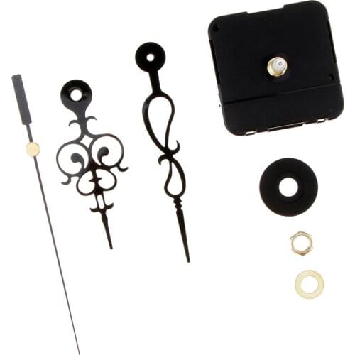 1 Set HR1688 Quartz Wall Clock Plastic Metal Cartoon Movement Hands Tools