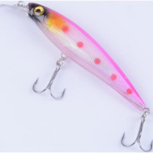 1PCS Floating Minnow Fishing Lure Laser Hard Artificial Bait 3D Eyes 11cm 13.4g Fishing Wobblers Crankbait Minnows