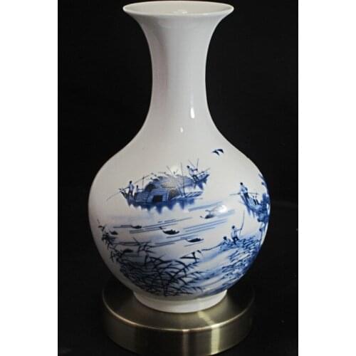 2021 Jingdezhen Ceramic Creative Home Accessories Cabinet Decoration High-end Vase