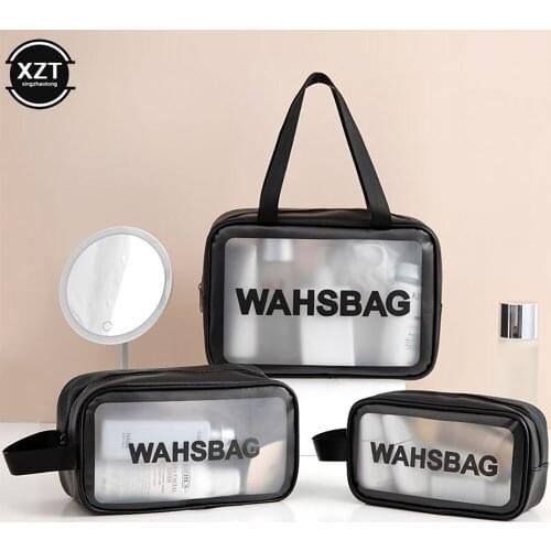 3 Sizes Ladies Large Capacity Storage Bag Cosmetic bag Waterproof storage Bag Portable Travel Makeup Storage Female Wash Bag