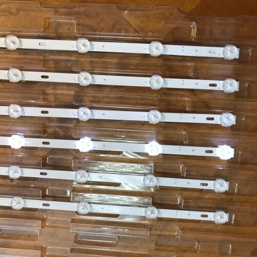 6 PCS/Lot 100% new LCD TV backlight bar for 32 inch Universal TV backlight strip 58cm 7 leds A single bead is 3V