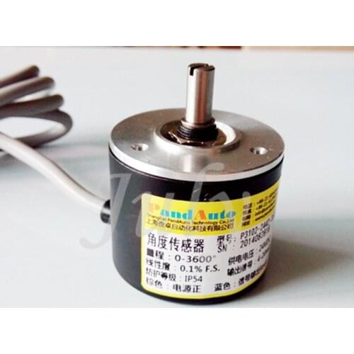 0-3600 degree multi-turn angle sensor 0-5VDC output 24V power supply P3102-3600-V1-24