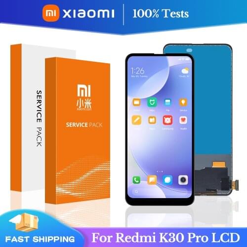 100% Tested For Xiaomi Redmi K30 Pro LCD Display Touch Screen Digitizer Assembly For Xiaomi Poco F2 Pro DM2004J11G Display