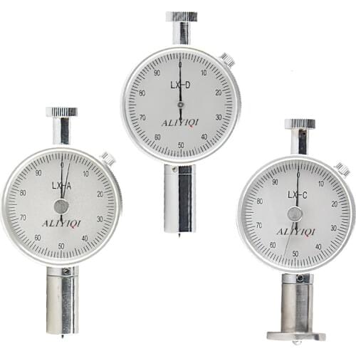 Dial shore A hardness tester analog shore C durometer D type hardness meter measument