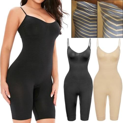 Women Full Body Trainer Body Shaper Slimming Bodysuit Corset Shapewear Plus Size Waist Trainer Flat Tummy Shaper Thigh Slimmer