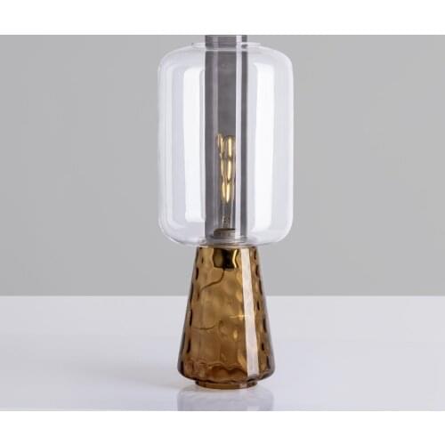 Nordic europe led stone crystal deco maison lampe de bureau masa lambas dining room lamp bedside lamp