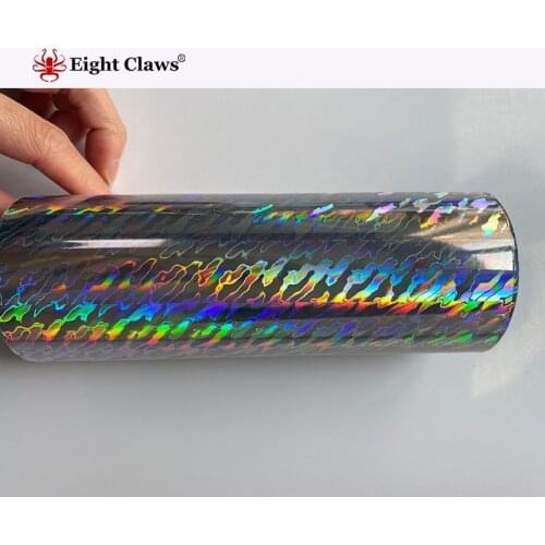 EIGHT CLAWS Hot Stamping Foil Laser Transfer Coating Sheet Holographic Paper Film Handwork Bait Fishing Lure DIY Accessory