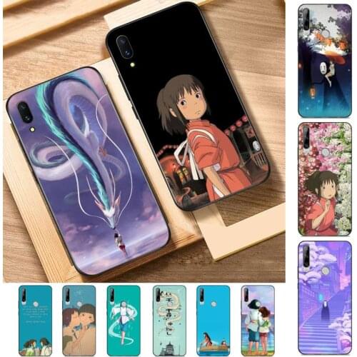 Yinuoda Spirited Away Phone Case for Huawei Y 6 9 7 5 8s prime 2019 2018 enjoy 7 plus